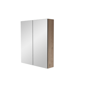 Storke Reflecta Spiegelschrank Bad: 60 x 75 cm, Eiche rustikal