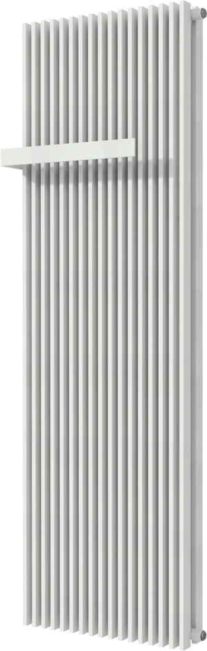 Vipera Corrason dubbele badkamerradiator 60 x 180 cm centrale verwarming mat wit zij- en middenaansluiting 3.081W