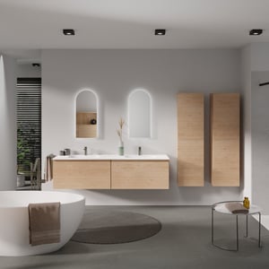 Balmani Forma Badmöbel Set mit Tablo Arcato Waschtisch