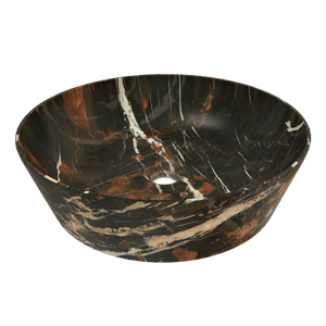 Balmani Still waskom Portoro Gold marmer rond Ø 38 cm