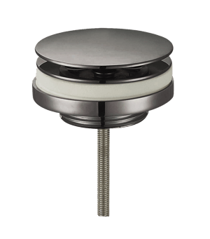 Santeg Unidrainer MX afvoerplug niet afsluitbaar Brushed GunMetal