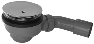 Santeg Unishower douche afvoer Ø90mm chroom