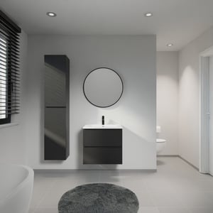 Linie Lado meuble salle de bains avec lavabo Vano