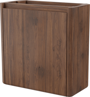 Balmani Fara zwevende toiletmeubelkast 45 x 22 cm Amerikaanse notelaar