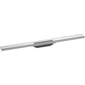 Hansgrohe RainDrain Flex Fertigset Duschrinne kürzbar wandangebunden 90cm RSV Look