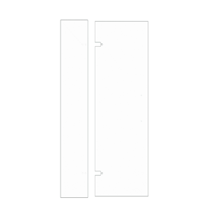 Balmani Senses Design Glasscheibe für Drehtür