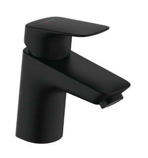 Hansgrohe Logis 70 robinet de lavabo bas Noir Mat