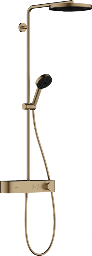 Hansgrohe Pulsify S260 colonne de douche de pluie robinet thermostatique Brushed Bronze