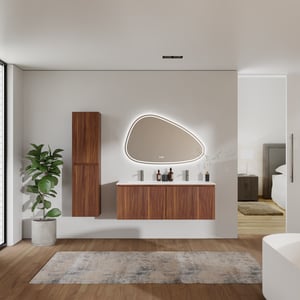 Balmani Sfera meuble salle de bains avec lavabo Tablo Arcato