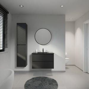 Linie Lado meuble salle de bains avec lavabo Baro