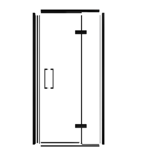 Balmani Senses Design Profilset für Duschtür