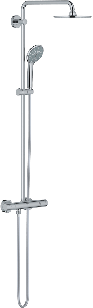 Grohe Euphoria System 210 Duschsystem: Chrom Glänzend