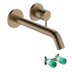 Hansgrohe Tecturis S robinet de lavabo à encastrer Brushed Bronze incl élément intégré