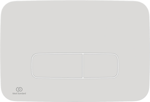 Oleas M3 bedieningspaneel Mat Wit voor Ideal Standard ProSys inbouwreservoir