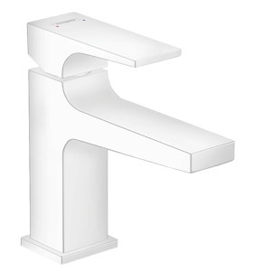Hansgrohe Metropol 100 wastafelkraan mat wit