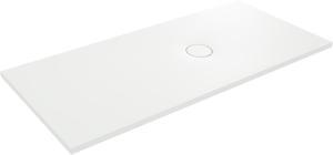 Balmani Lago douchebak 160 x 70 cm Solid Surface mat wit