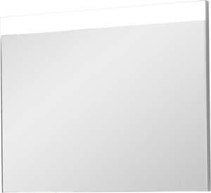 Storke Lucera Badspiegel mit Beleuchtung: Rechteckig, 85 x 70 cm, mit Anti-Beschlag Spiegelheizung