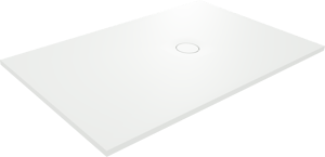 Balmani Lago douchebak 160 x 100 cm Solid Surface mat wit