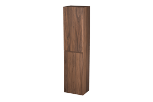 Balmani Idra Badhochschrank: Hängend, Nussbaum, Furnierholz, 45 x 35 x 169 cm