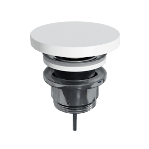 Balmani Click Flat Large Ablaufventil, Solid Surface