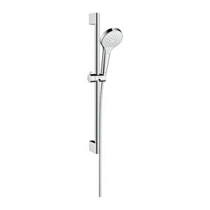 Hansgrohe Croma Select S Brauseset: 65 cm, 3 Strahlarten, Chrom glänzend