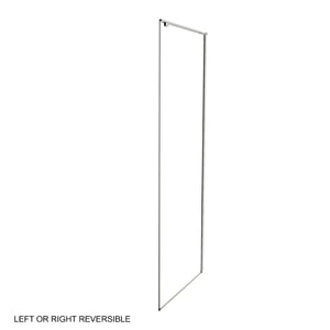 Luca Varess Stilus Seitenwand für Eckdusche