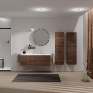 Balmani Forma Badmöbel Set mit Tablo Arcato Waschtisch