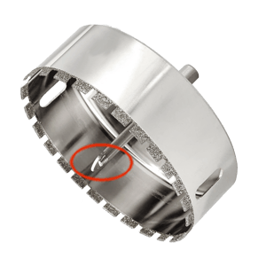 Santeg diamantboor met centreerpunt Ø 110mm