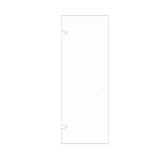 Balmani Senses Design paroi en verre pour porte de douche pivotante