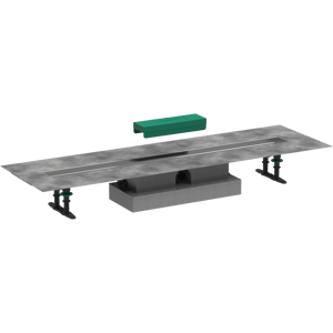 Hansgrohe uBox installatieset voor douchegoten 90cm voor Raindrain Match of Rock