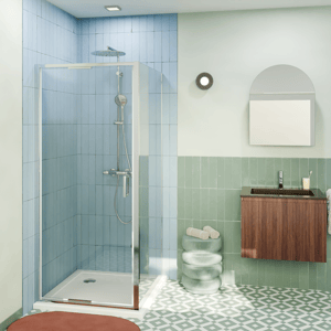 Luca Varess Vidor In douchehoek met draaideur