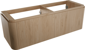 Balmani Moon zwevende wastafelonderkast 160 x 55 cm natuur eik 4 lades