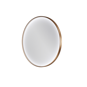 Balmani Secret miroir rond Brushed RoseGold lumineux et anti-buée Ø 80 cm