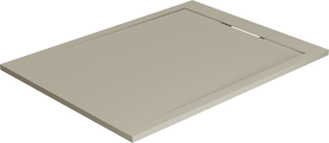 Balmani Andes douchebak 120 x 90 cm top solid zijdegrijs