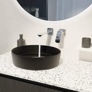 Blaufoss Bodan robinet de lavabo, élément encastré inclus