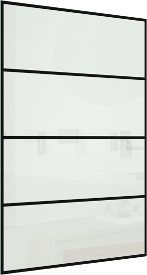 Linie Walk-In Duschwand Glas