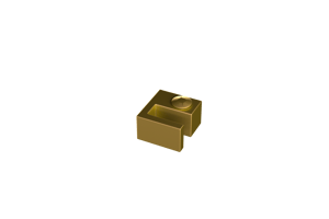 Balmani Modular bevestigingsblok 8mm glas Brushed Gold