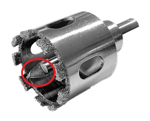 Santeg diamantboor met centreerpunt Ø 45mm