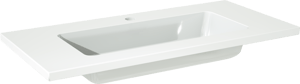 Storke Diva plan simple marbre composite brillant 80 x 40 cm
