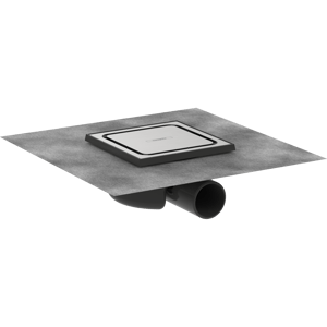 Hansgrohe RainDrain Spot siphon de douche 15cm RSV Look