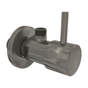 Santeg robinet d'équerre 1/2 - 3/8 GunMetal brossé