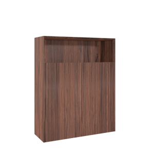 Balmani Fila Badhochschrank: Hängend, Nussbaum, Furnierholz, 100 x 30 x 120 cm