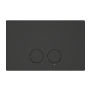 Perleas plaque de déclenchement noir mat pour Ideal Standard Prosys bâti-support