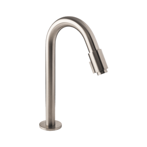 Blaufoss Ottawa verhoogde fonteinkraan Brushed Coolmetal