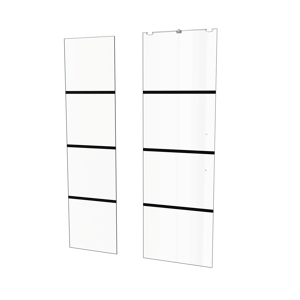 Balmani Senses Design paroi en verre pour porte de douche coulissante