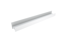 Blaufoss Blackline Tilli étagère murale blanc mat 60 x 6,8 cm