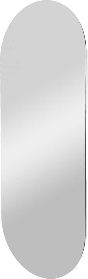 Balmani Giro Badspiegel mit Beleuchtung: Oval, 35 x 90 cm