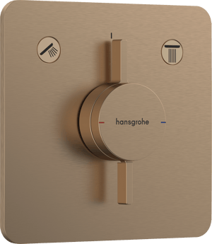 Hansgrohe DuoTurn Q Unterputz-Duschmischarmatur Brushed Bronze