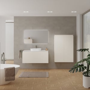 Balmani Eclips badkamermeubel met Eclips tablet voor waskom(men)
