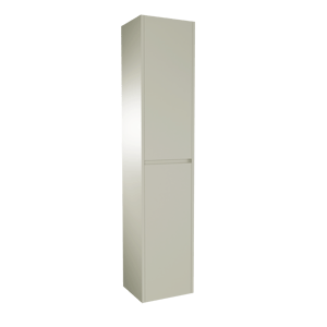 Storke Seda zwevend badkamerkast zijdegrijs 40 x 35 x 170 cm